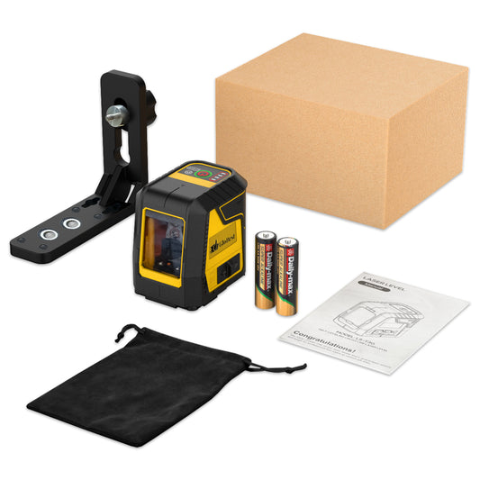 Laser Level, Green Cross Line Laser Lever, With Self-leveling, Manual, Pulse Mode, Lazer Level Tool For Picture Hanging, Tiling, Includes 360 Degree Magnetic Base & Battery